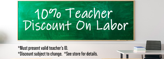 Teacher discount